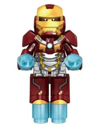 Imagem de Boneco Blocos De Montar Homem De Ferro Armor Mark 47