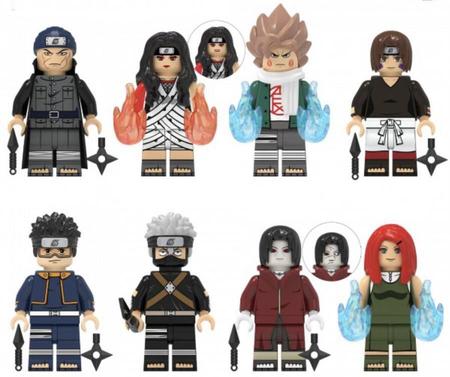 Boneco Blocos De Montar Rin Nohara Personagem Naruto - Mega Block Toys -  Brinquedos de Montar e Desmontar - Magazine Luiza