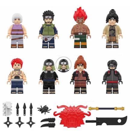 Boneco Blocos De Montar Rin Nohara Personagem Naruto - Mega Block Toys -  Brinquedos de Montar e Desmontar - Magazine Luiza