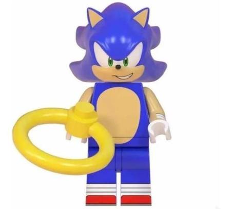 Blocos De Montar Sonic Kit Estilo Lego 4 Bonecos