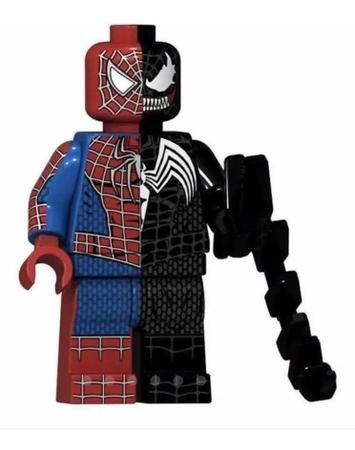 Imagem de Boneco Blocos De Montar Venom Homem Aranha Venomverso