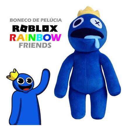 Boneco Blue Azul Babão Rainbow Friends Jogo Roblox Pelúcia - Bate Perna  Shop - Bonecos - Magazine Luiza