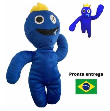 Pelúcia Boneco Azul Babão Jogo Roblox Rainbow Friends - Beca Baby