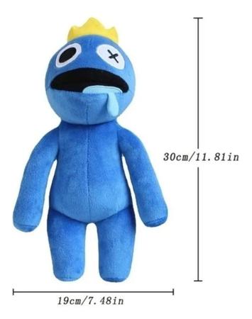 Boneco Blue Azul Babão Rainbow Friends Jogo Roblox Pelúcia - Bate Perna  Shop - Bonecos - Magazine Luiza