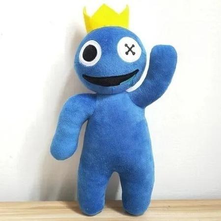 Boneco Blue Babão Rainbow Friends Jogo Roblox Azul Pelúcia