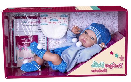 Boneco Bebê Boutique Dolls Reborn Menino - Super Toys - Kidverte