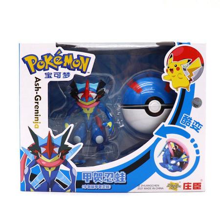 Conjunto Com 3 Pokemons Coleção Ash Boneco Brinquedo Pokemon em