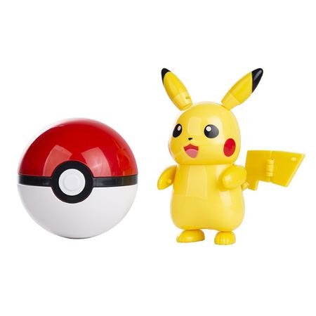 Brinquedo Pokemon Pikachu Pokebola - Sunny Brinquedos - Bonecos