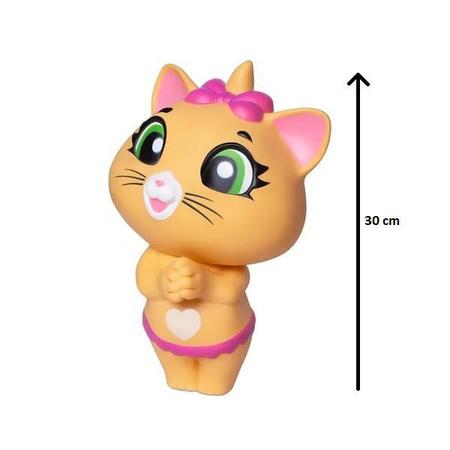 Boneco Gato Lampo Desenho Animado 44 Gatos Em Vinil 26cm - Samba Toys -  Bonecos - Magazine Luiza