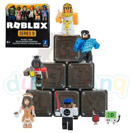 6 Cubos Roblox Personagens Surpresas Original + Virtual Code