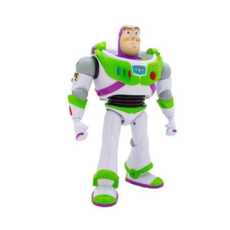 Imagem de Boneco Buzz Lightyear Fala 10 Frases Toy Story 3+ Etitoys+