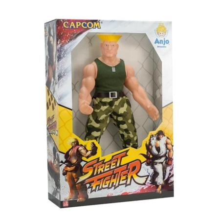 Boneco - Capcom - Street Fighter - 45 Centimetros - Guile ANJO