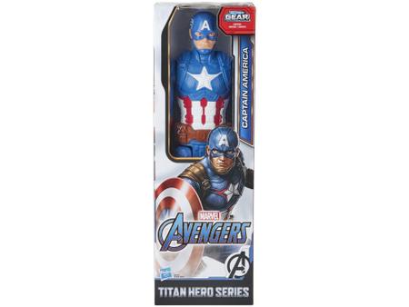 Imagem de Boneco Capitão América Marvel Vingadores - Titan Hero Series 30cm Hasbro