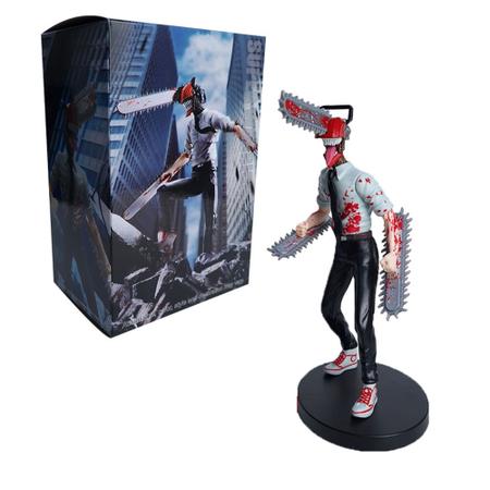 Motosserra Homem Denji Anime Figura Chainsaw Man Denji Power