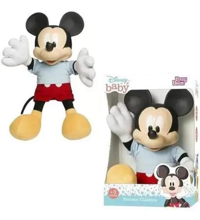 Pelúcia Disney Baby Fofinhos Mickey 35cm - Baby Brink - Pelúcia - Magazine  Luiza