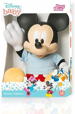 Pelúcia Disney Baby Fofinhos Mickey 35cm - Baby Brink - Pelúcia - Magazine  Luiza