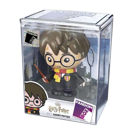 Imagem de Boneco Colecionável Fandom Box com Expositor Harry Potter