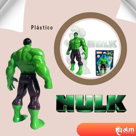 Imagem de Boneco Colecionável Marvel Hulk Allseasons Brinquedos 10,5cm