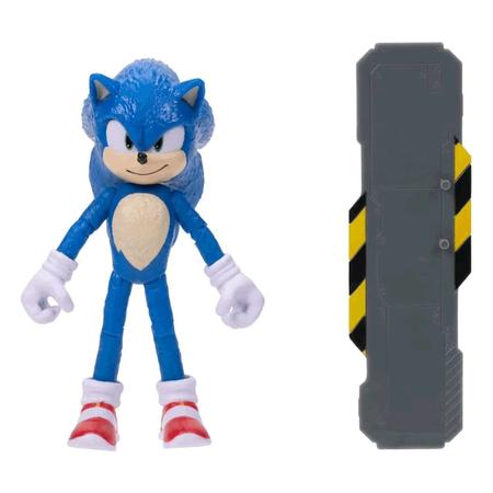 Boneco Colecionável Action Figure Knucles - Sonic: O Filme 2 e