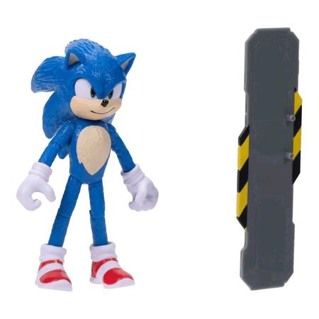 Boneco Colecionável Action Figure Knucles - Sonic: O Filme 2 e