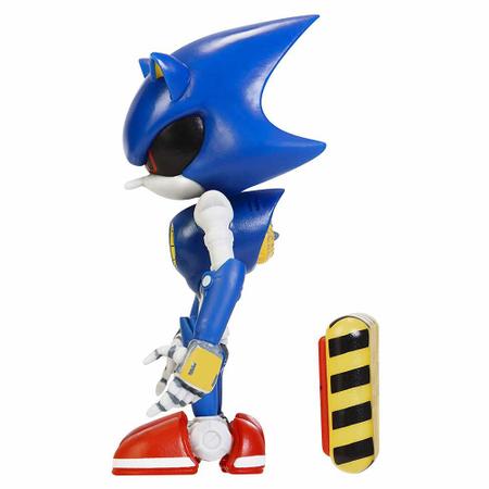 Boneco Sonic The Hedgehog Metal Sonic Articulado e Acessório