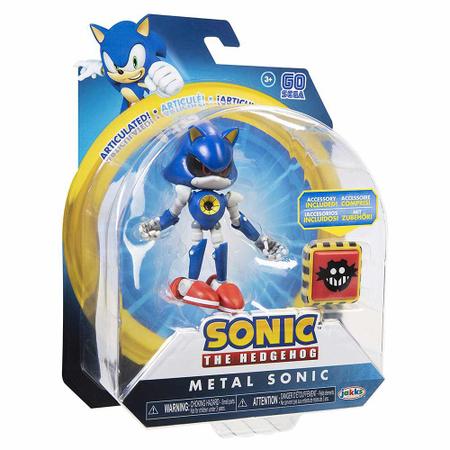 Figura Articulada Sonic The Hedgehog C/ Acessorio Fun