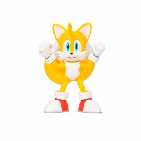 Boneco Sonic Original Importado Tails Articulado 11 Cm