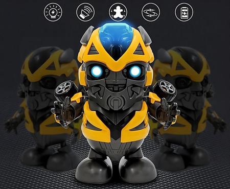 Imagem de Boneco Dance Hero Bumblebee - Músicas e Luzes - 11,5cm x 19,5cm