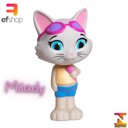 Boneco Gato Lampo Desenho Animado 44 Gatos Em Vinil 26cm - Samba Toys -  Bonecos - Magazine Luiza