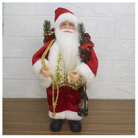 Enfeite Natal Boneco Papai Noel - Bom Preço Magazine