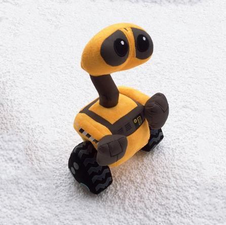 Imagem de Boneco de Pelúcia 30cm Wall E Robô Animação