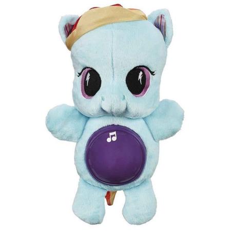 Imagem de Boneco De Pelúcia Brinquedo My Little Pony Rainbow Dash Hasbro Playskool B1652