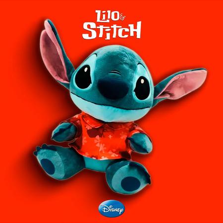 Imagem de Boneco De Pelúcia Disney Stitch Havaiano 33cm F01367 - Fun