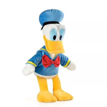 Imagem de Boneco de Pelúcia Donald c/ Som 33 cm - Branco e Azul - BR334 - Multikids