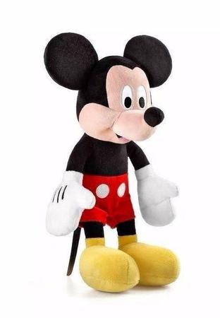 Imagem de Boneco De Pelúcia Mickey Disney Com Som Multikids 33cm Br332