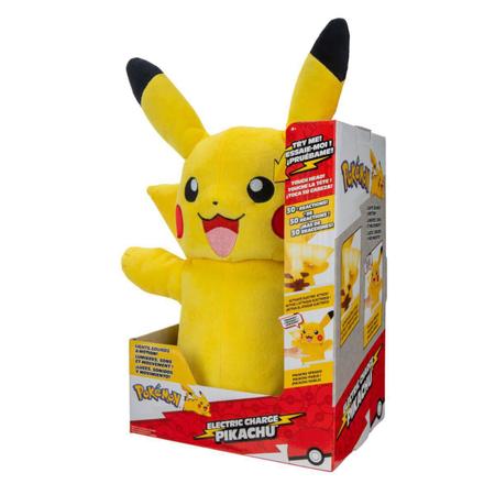 Boneco Pelúcia Pokémon Pikachu - Sunny Brinquedos em Promoção na