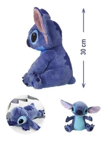 Imagem de Boneco De Pelúcia Stitch De 30 Cm C/ Som Disney do Lilo e Stitch