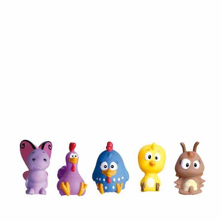Imagem de Boneco de Vinil - Galinha Pintadinha - Kit 5 Miniaturas Dedoche - Cardoso Toys