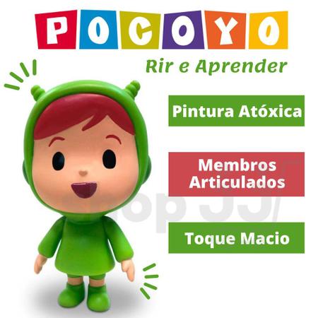 Boneco Nina De Vinil - Turma Do Pocoyo - 3021 - Cardoso - Real Brinquedos