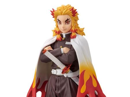 Boneco Demon Slayer Kyojuro Rengoku Kimetsu No Yaiba