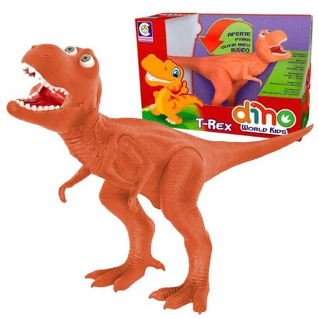 Dinossauro Tiranossauro Rex - Boneco com Som Jurassic World - JP Toys -  Brinquedos e Actions Figures para todas as idades