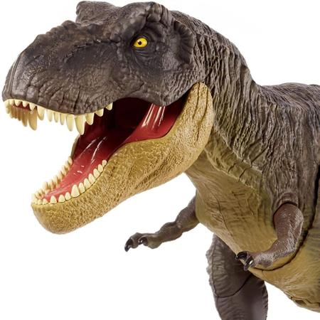 Jurassic World Dinossauro T.Rex Mordedora de Caza - Mattel - Bonecos -  Magazine Luiza