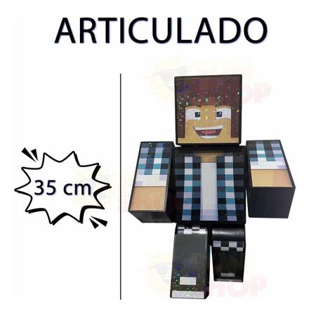 Boneco George Streamers 35cm Articulado Algazarra Mine Game - Tem Tem  Digital - Brinquedos e Papelaria, aqui tem!