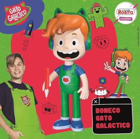Boneco Gato Galactico - 28cm - Rosita Brinquedos - Bonecos - Magazine Luiza