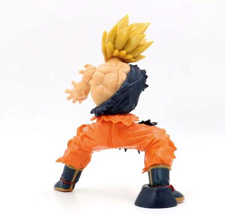 Boneco Dragão Ball Filho Goku Super Saiyajin - Chinesa - Boneco