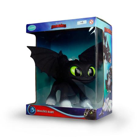 Boneco Dragon Baby Eclipse Dreamworks Vinil Resistente Como Treinar Seu  Dragão Brinquedo Infantil na Americanas Empresas