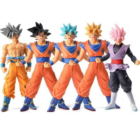 Boneco Dragon Ball - Goku Super Saiyajin- Action Figure 18cm - Boneco Dragon  Ball - Magazine Luiza