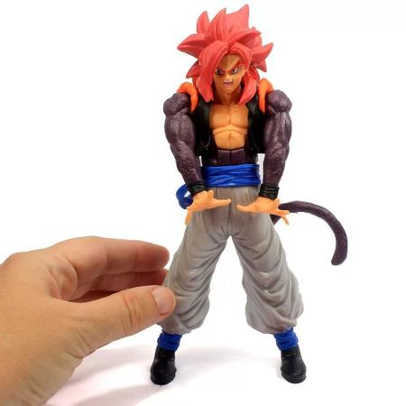 Boneco Dragon Ball Z Gogeta Super Saiyajin 4 - Goku E Vegeta