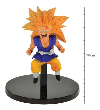 Boneco Dragon Ball - Goku Super Saiyan 3 - 10cm Banpresto - Colecionáveis -  Magazine Luiza