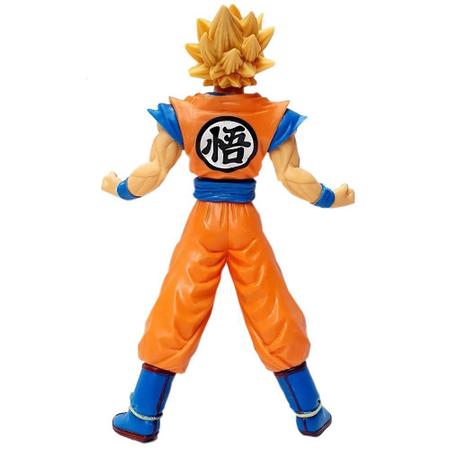 Boneco Dragon Ball Goku Super Sayajin 18 cm